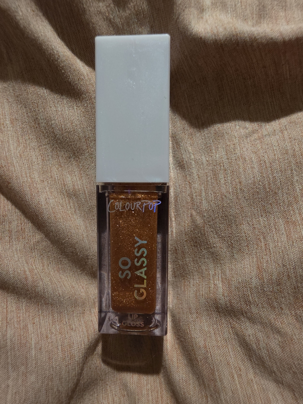 ColourPop Lip Gloss Cut Loose High Shine Shimmery Copper Bronze